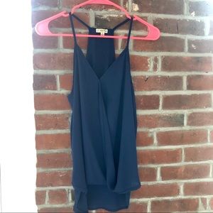 Blue Surplice Tank